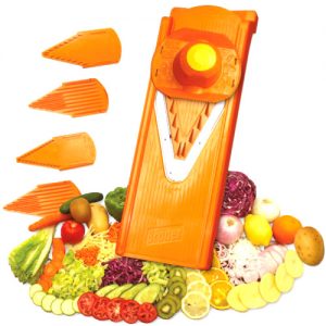 رنده مدل پرو وی اسلایسر 10 کاره کد v01 نارنجی